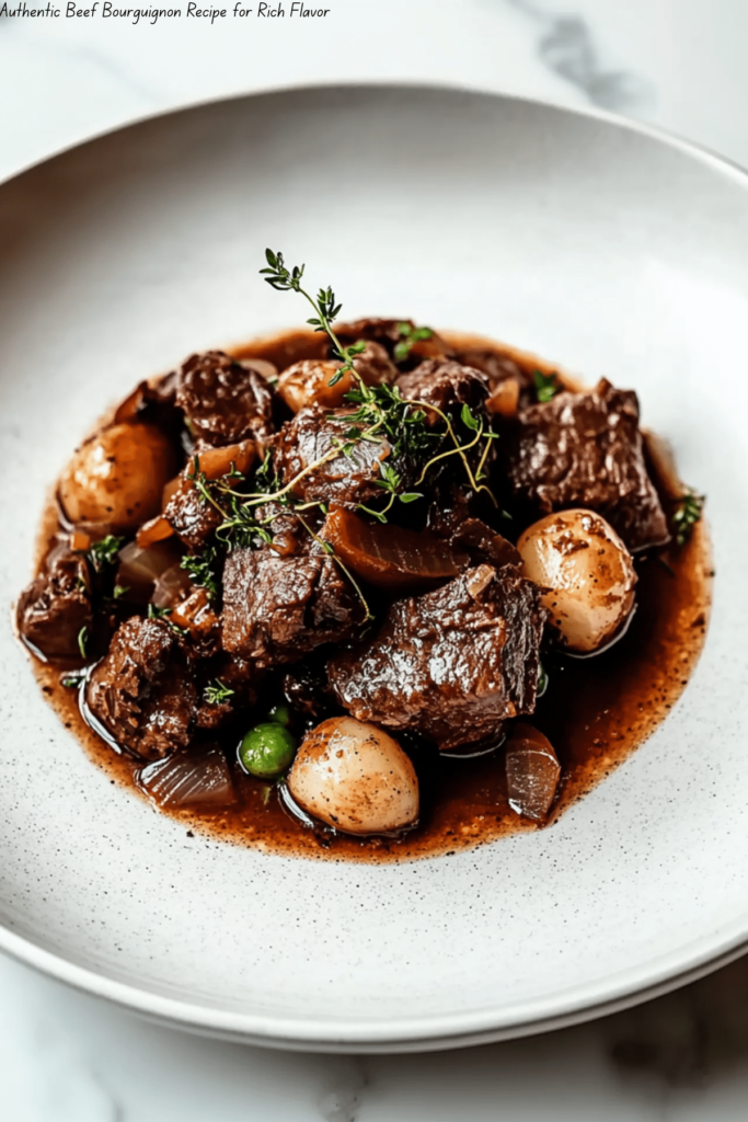 Authentic Beef Bourguignon Recipe for Rich Flavor