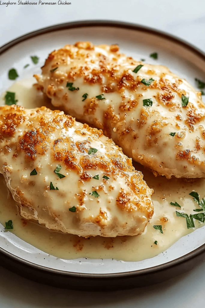 Longhorn Steakhouse Parmesan Chicken | JustWorthi